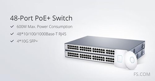 S1600-48T4S 48 port switch PoE